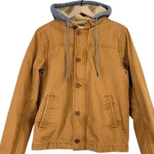 Vintage Aeropostale Men's Canvas Chore Jacket Size XL Hoodie Worwear Outdoor